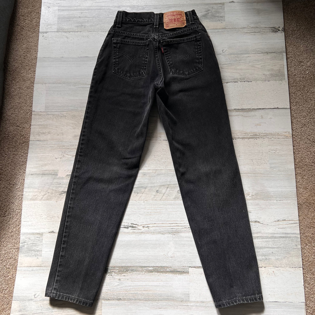 Vintage Black Levis 550 Jeans “24 “25 #1211 – AllVintageDenim