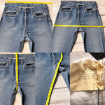 Vintage 1980’s 501 Levi’s Jeans 31” 32” #2142