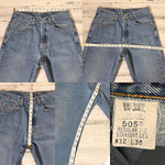 Vintage 1990’s 505 Levi’s Jeans 28” 29” #1809