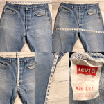 Vintage 1980’s 501 Levi’s Jeans “33 “34 #1371