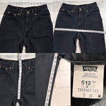 Vintage 1990’s 512 Levis Jeans “26 “27 #1316