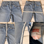 Vintage 1980’s 501 Levi’s Jeans 28” 29” #1817