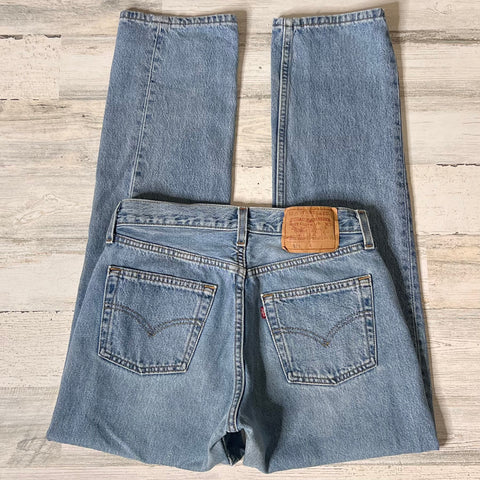 Vintage Lightwash 501 Levi’s Jeans 27” 28” #1802
