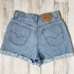 Vintage 1990’s 37954 Levi’s Hemmed Shorts “27 “28 #836