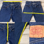 Vintage 1980’s 501 Levi’s Jeans 24” 25” #1511