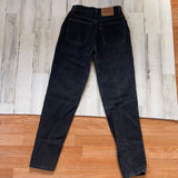 Vintage 1990’s Black 512 Levi’s Jeans “26 “27 #928