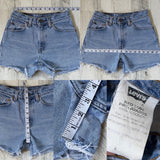 Vintage 1990’s Levi’s 512 Cutoff Shorts “24 “25 #892