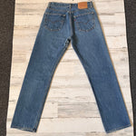 Vintage 1990’s 501 Levi’s Jeans 29” 30” #1882