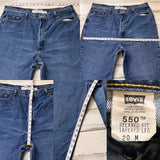 Vintage 1990’s 550 Levi’s Jeans 37” 38” #1631