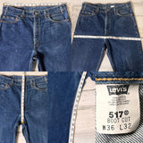 Vintage 1990’s 517 Levi’s Jeans 34” 35” #1799