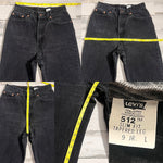 Vintage 1990’s 512 Levi’s Jeans 25” 26” #2106