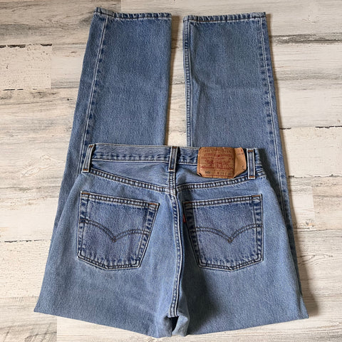 Vintage Lightwash 501 Levi’s Jeans 26” 27” #1877