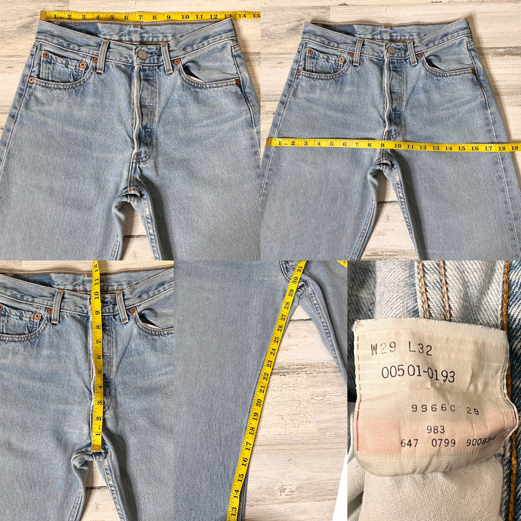 Vintage Lightwash Women's 501 Levi's Jeans “25 “26 – AllVintageDenim
