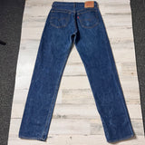 Vintage 1980’s 501 Levi’s Jeans 29” 30” #2014