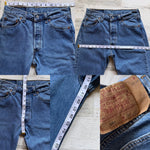 Vintage 1990’s Medium Wash Levi’s 501 Jeans “28 “29