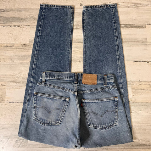 Vintage 1980’s 501 Levi’s Jeans 29” 30” #1691