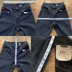 Black Vintage 550 Levi’s Jeans “25 “26