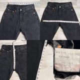 Vintage 1990’s Black 501 Levi’s Jeans “23 “24 #1325