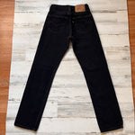 Vintage Black 501 Levi’s Jeans 23” 24” #1510