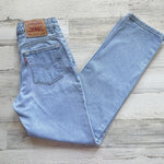 Vintage 1990’s Lightwash 512 Levi’s Jeans “25 “26