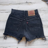 Vintage 1990’s Black Levi’s Shorts Reserve “23 #685