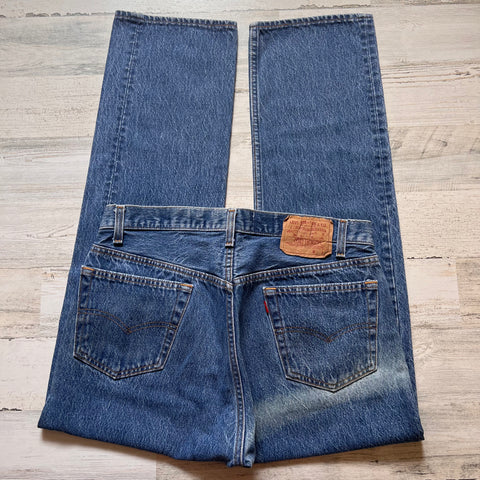 Vintage 1980’s 501 Levi’s Jeans 33” 34” #1642