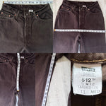Vintage 1990’s Brown 512 Levi’s Jeans “26 “27 #1068