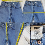 Vintage 1990’s 512 Levi’s Jeans “25 #710