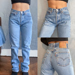 Vintage Lightwash Women’s 501 Levi’s Jeans “25 “26