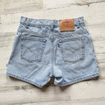 Vintage Exposed Button Fly Levi’s Shorts  “28 “29