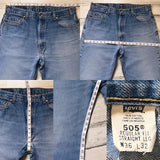 Vintage 505 Levi’s Jeans 35” 36” #1572
