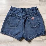Vintage Guess Hemmed Shorts 26” 27” # 2188
