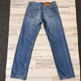 Vintage 1990’s 501 Levi’s Jeans 29” 30” #1731