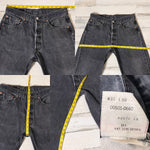 Vintage 1990’s 501 Levi’s Jeans 29” 30” #1857