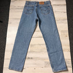 Vintage 1990’s 505 Levi’s Jeans 32” 33” #2022