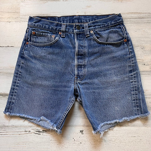 Vintage 1980’s 501 Levi’s Cutoff Shorts 27” 28” #1576
