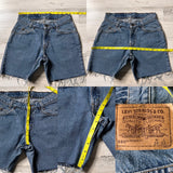 Vintage 1990’s 550 Levi’s Cutoff Shorts 24” 25” #2181