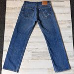Vintage 1990’s 501 Levi’s Jeans 29” 30” #1657