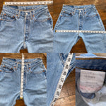 Vintage 90’s Lightwash 501 Jeans “24 “25