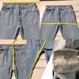 Vintage Lightwash 501 Levi’s Jeans 36” 37” #2157