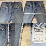 Vintage 1980’s 501 Levi’s Jeans 30” 31” #1062