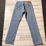 Vintage 1990’s 501 Levi’s Jeans 27” 28” #2189