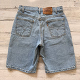 Vintage 1990’s Levi’s 550 Hemmed Shorts “29 “30 #1264