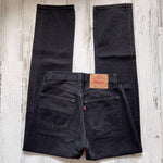 Black Vintage Levi’s 501 Jeans “25 “26 #982