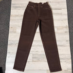 Vintage 1990’s Brown NWT 512 Levi’s Jeans 24” 25” #1914