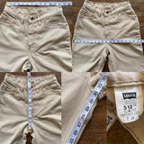 Vintage 512 Khaki Levi’s Jeans “25 “26
