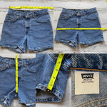 Vintage 90’s Hemmed Levi’s Shorts “25 #691