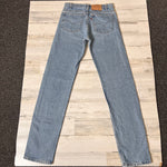 Vintage 1990’s 505 Levi’s Jeans 29” 30” #1939