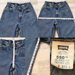 Vintage 1990’s 550 Levi’s Jeans “26 “27 #1262