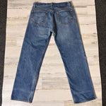 Vintage 1980’s 501 Levi’s Jeans 31” 32” #1804